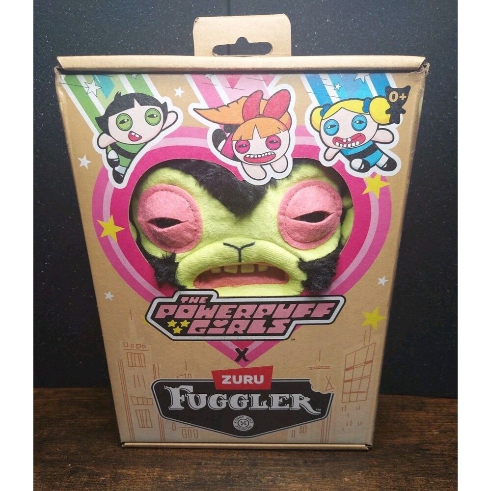 Mojo Jojo Fuggler Powerpuff Girls 9inch Funny Ugly Monster Soft Toy Plush ZURU